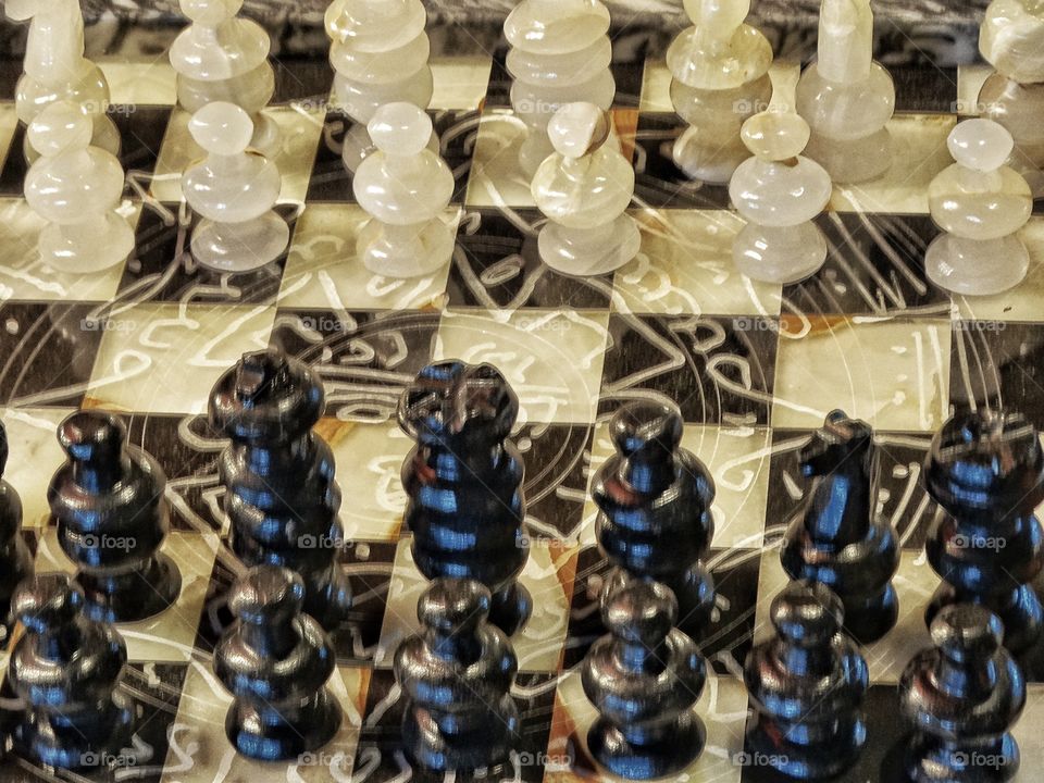 Crystal Chess Board
