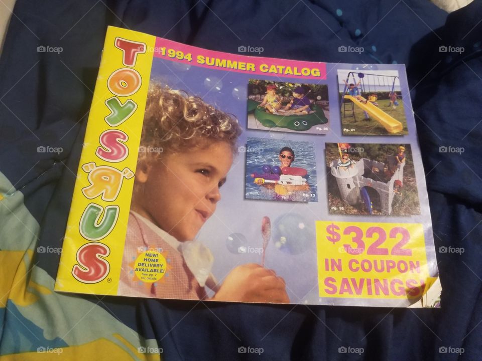 Vintage Toys R Us Catalog 1994