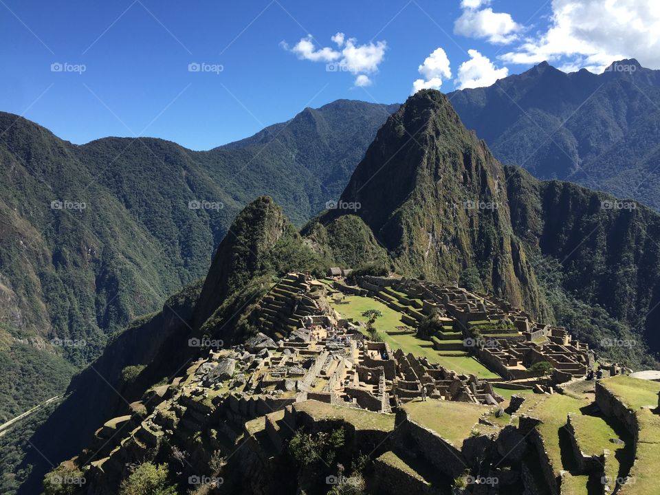 Hiking the Inca trail