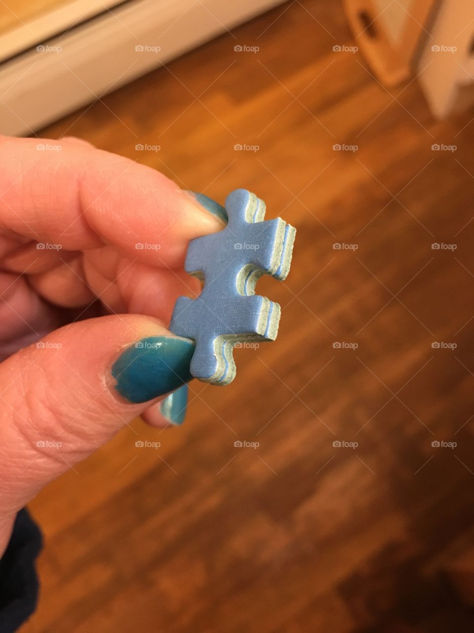 Puzzle pieces exactly alike 