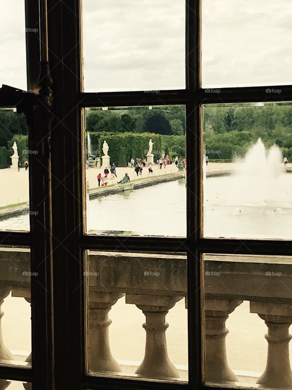 Out the window in Versailles 