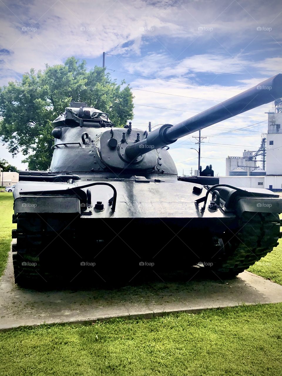 M60 Tank, tank, Dexter Park, Clay Center, Kansas, park, display 
