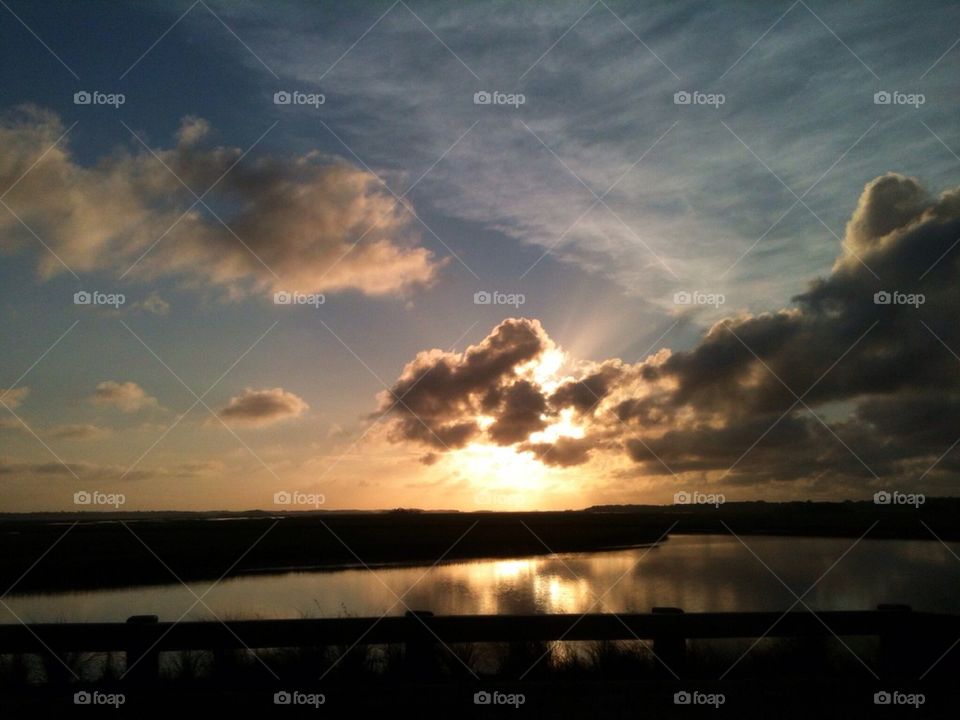 Sunrise in Kiawah Island 