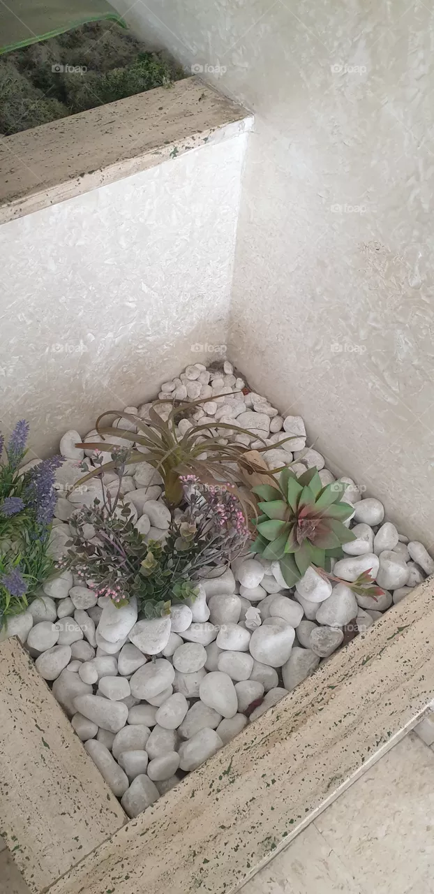 aiuola decorata