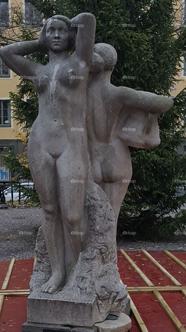 Sculpture, Statue, Art, No Person, Fountain