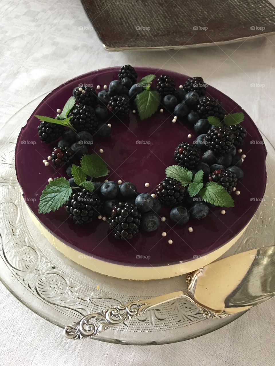 My "famous" cheesecake