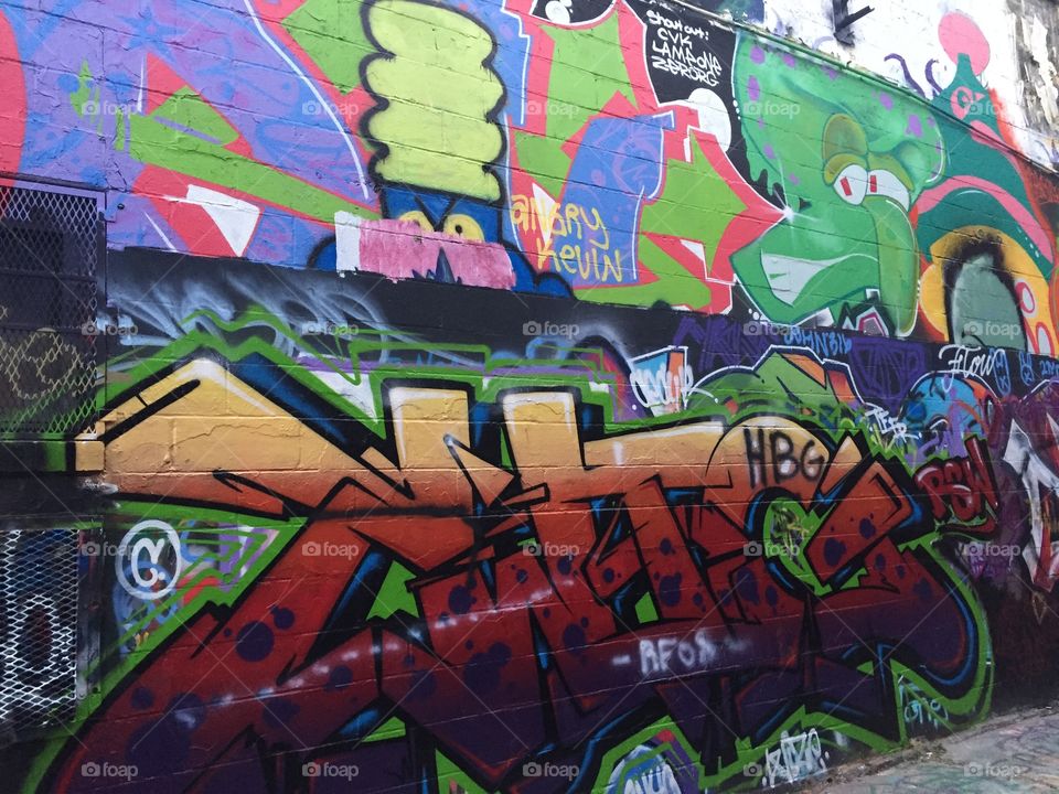 Graffiti Alley, Baltimore, MD