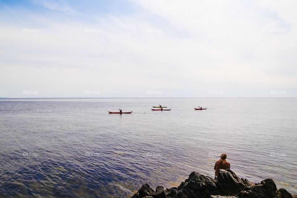 Canoeing 