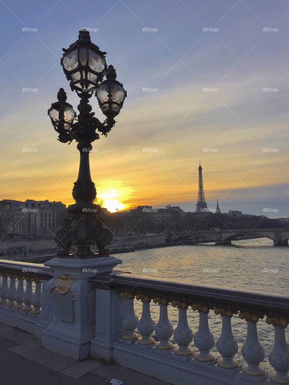From Pont Alexandre III, Paris