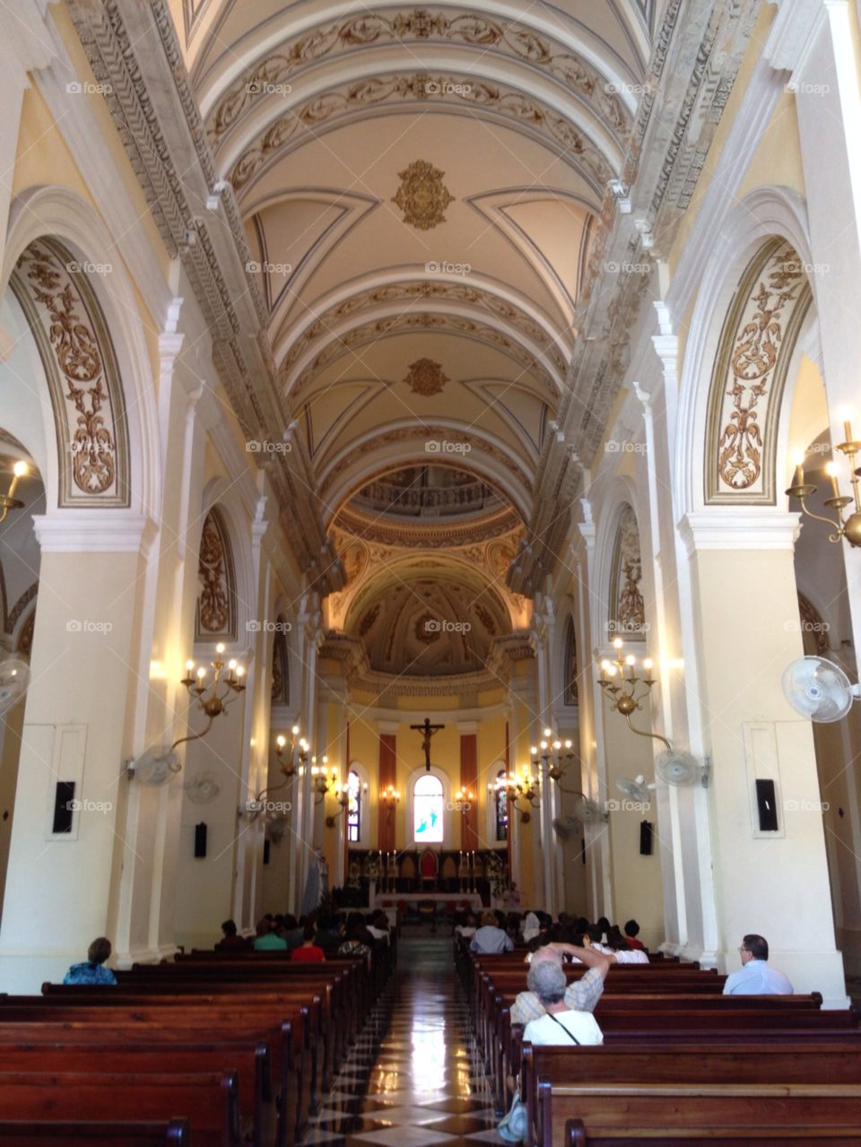 cathedral catholic puerto rico san juan by santos11