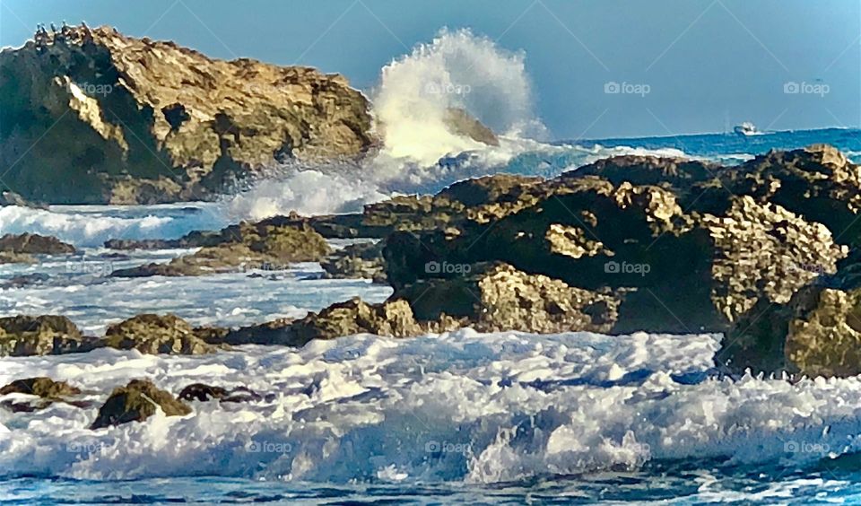 Photo Of The Month! Southern California Coastal Landscape, Remarkable Waves!