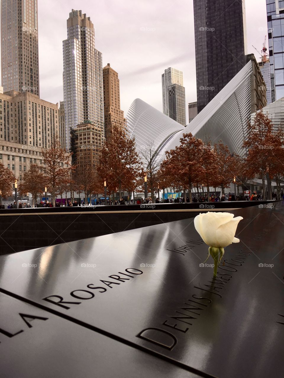9/11 memorial in New York, New York 