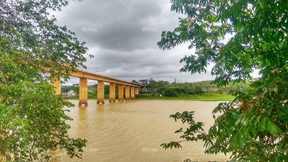 Beira Rio rio Maria Minas gerais MG ponte