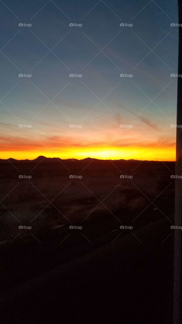 just another desert Sunset vertical