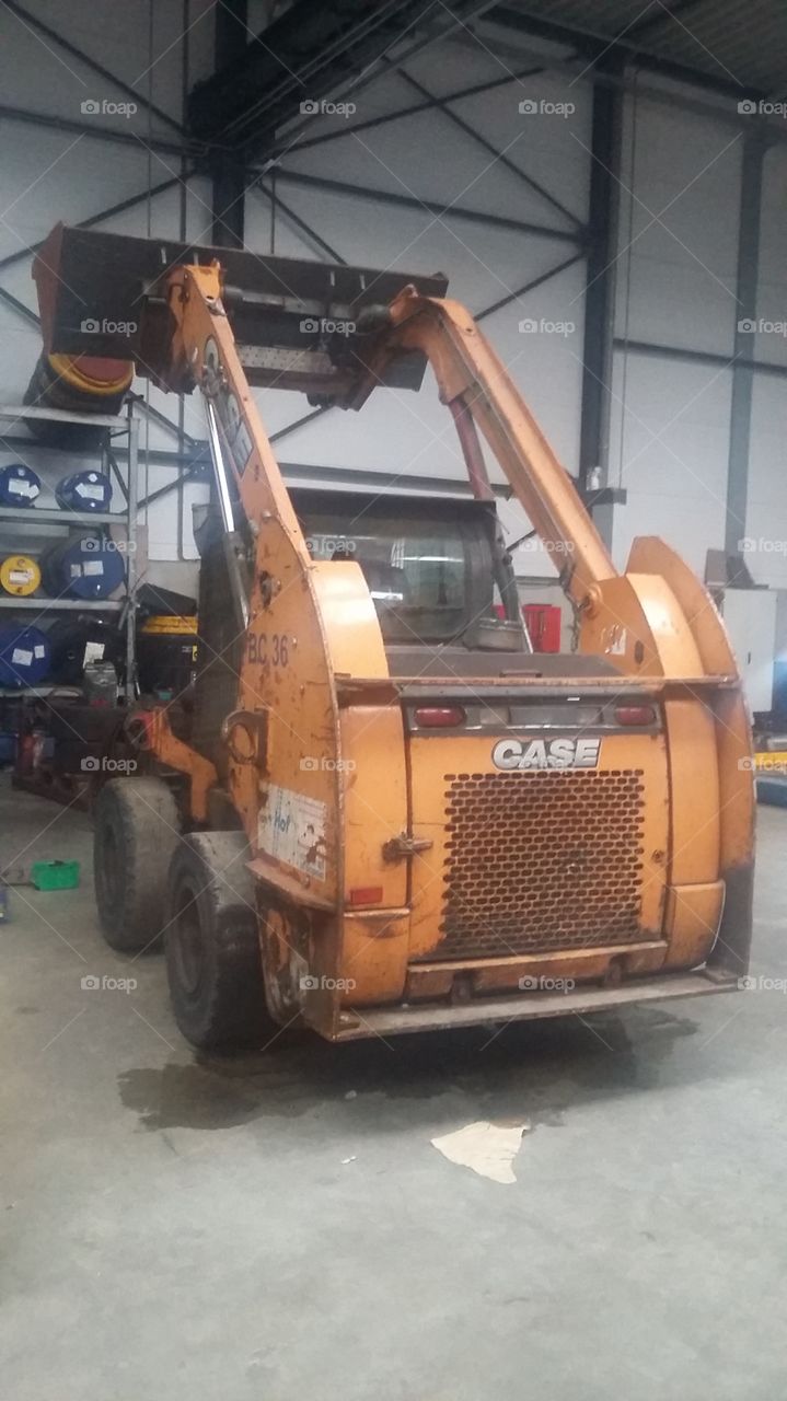 excavator CASE Work the netherlands