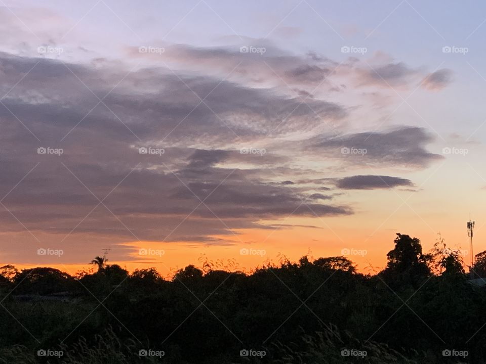 Sunset, Thailand 