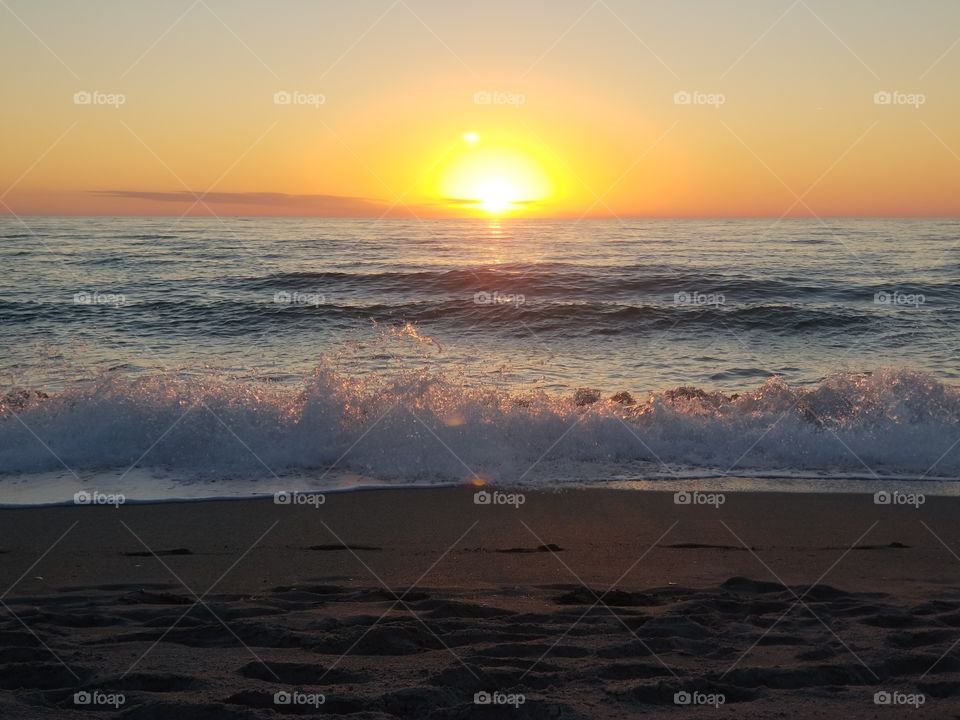 Florida beach sunset