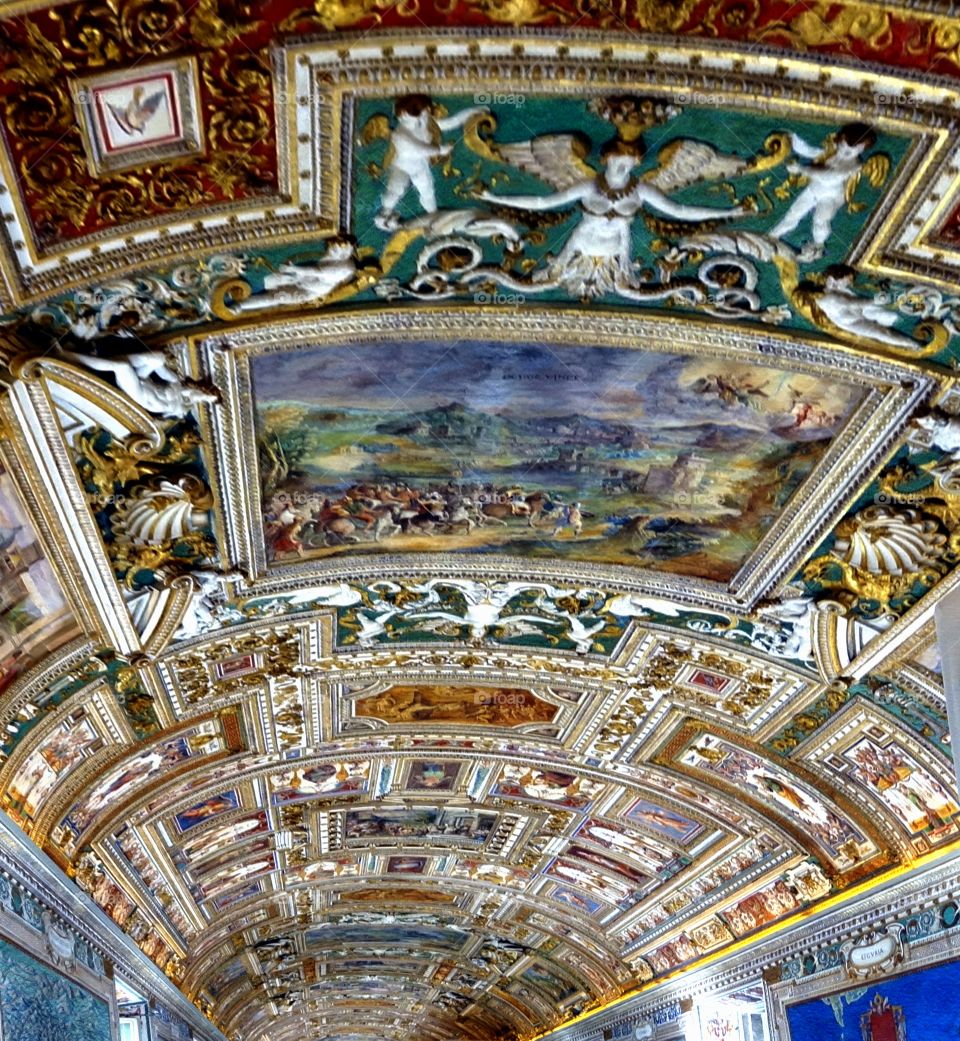 Ватикан. Чудесные фрески эпохи возрождения.