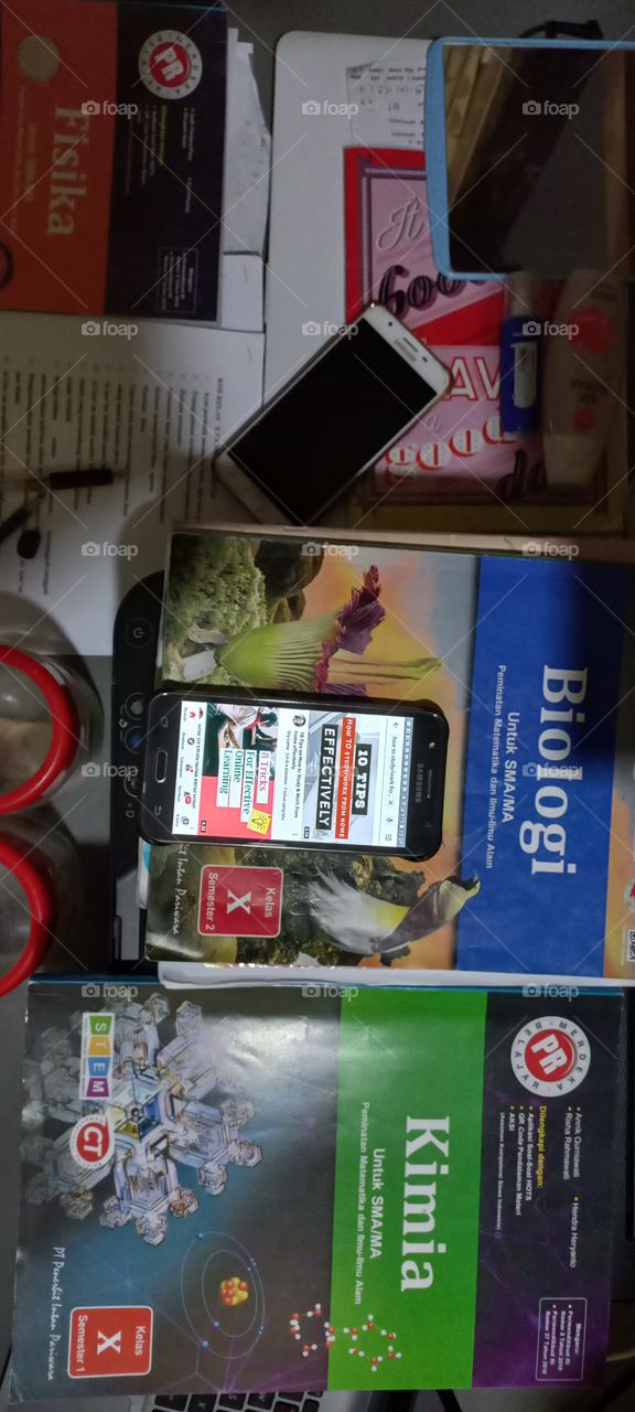 Work/Study from home with samsung mobile