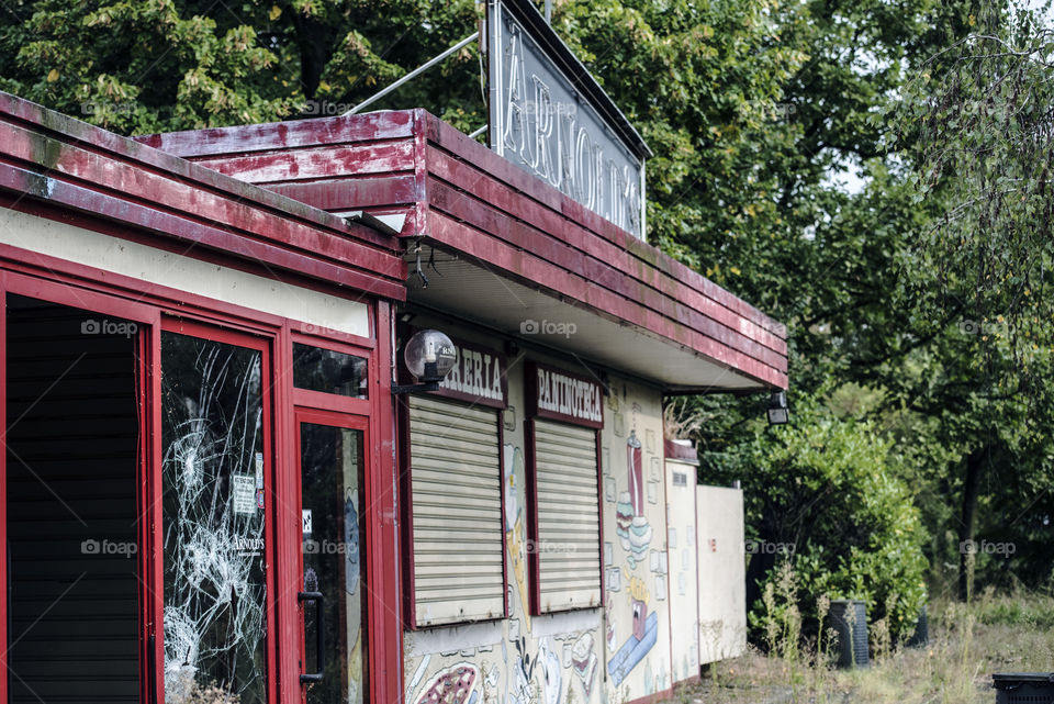 Greenland abandoned amusement park