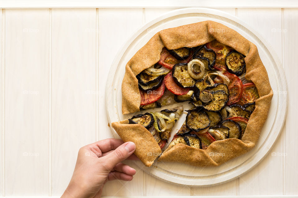 Vegan galette