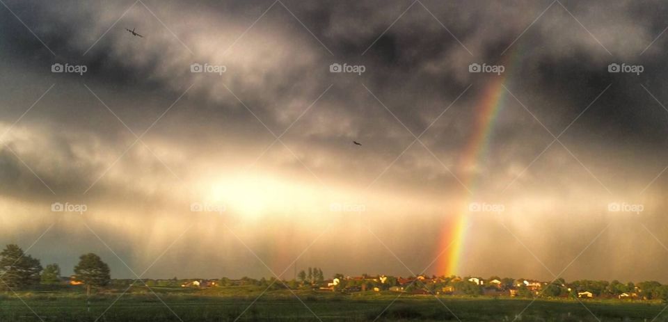 Rainbow flight 