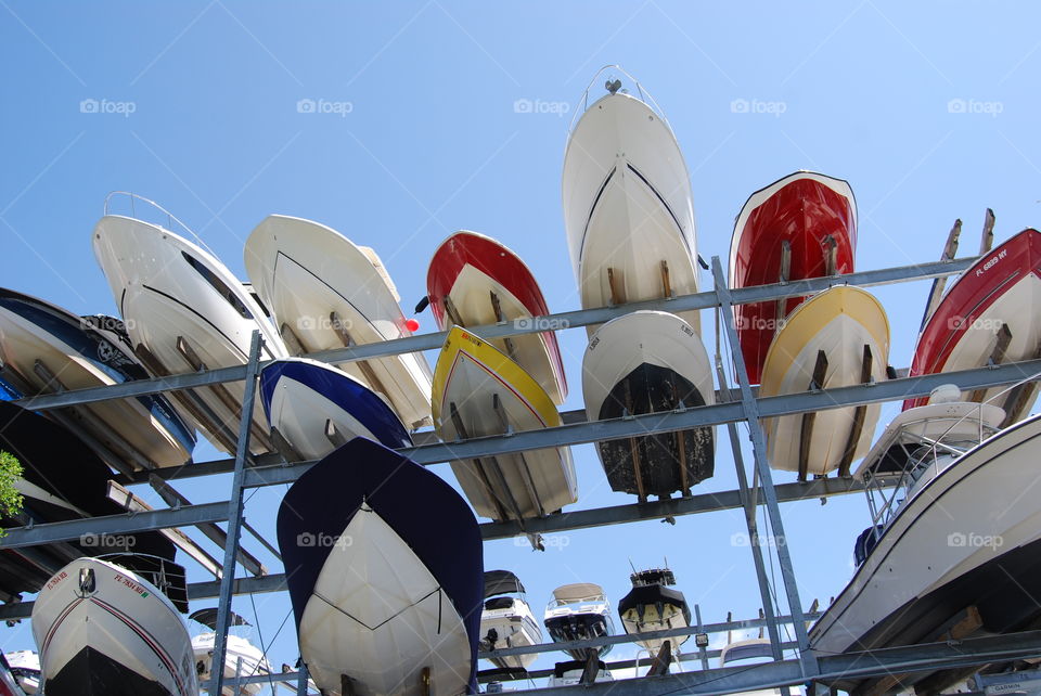 Boats in Storage