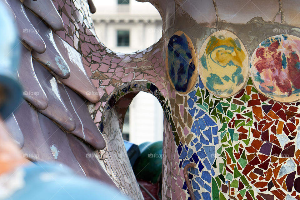 Casa Batllo. Barcelona. Details