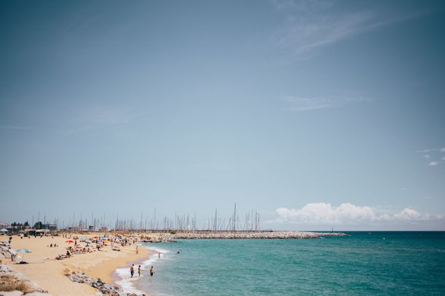 summer by the ocean