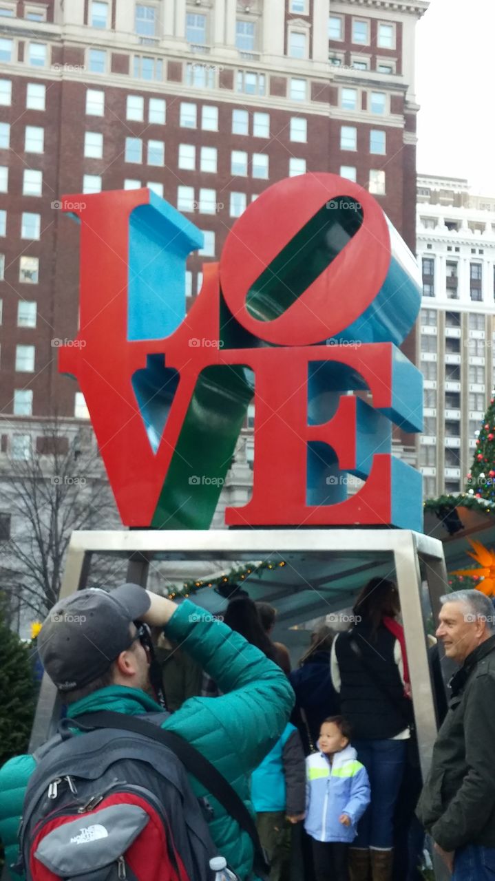 love park, Philadelphia