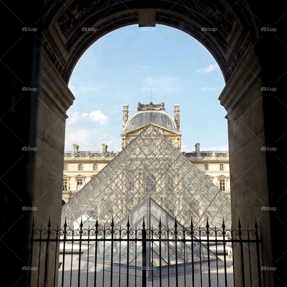 Louvre in Paris France 