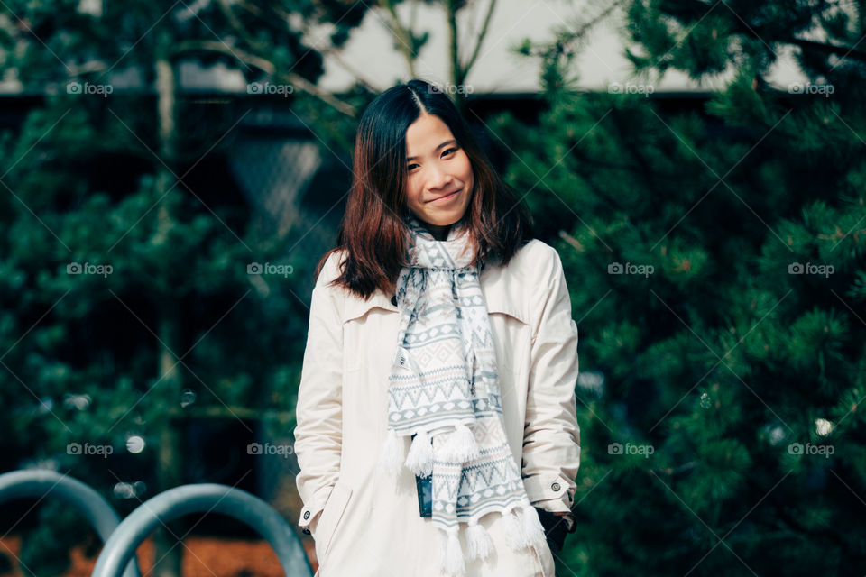 Girl in the park 