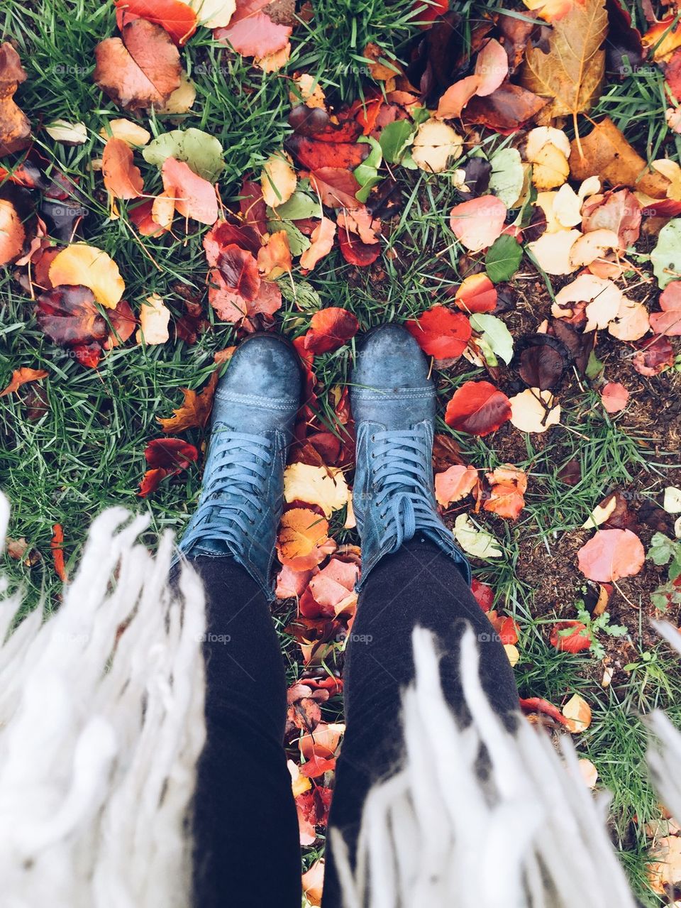 Boots in fall