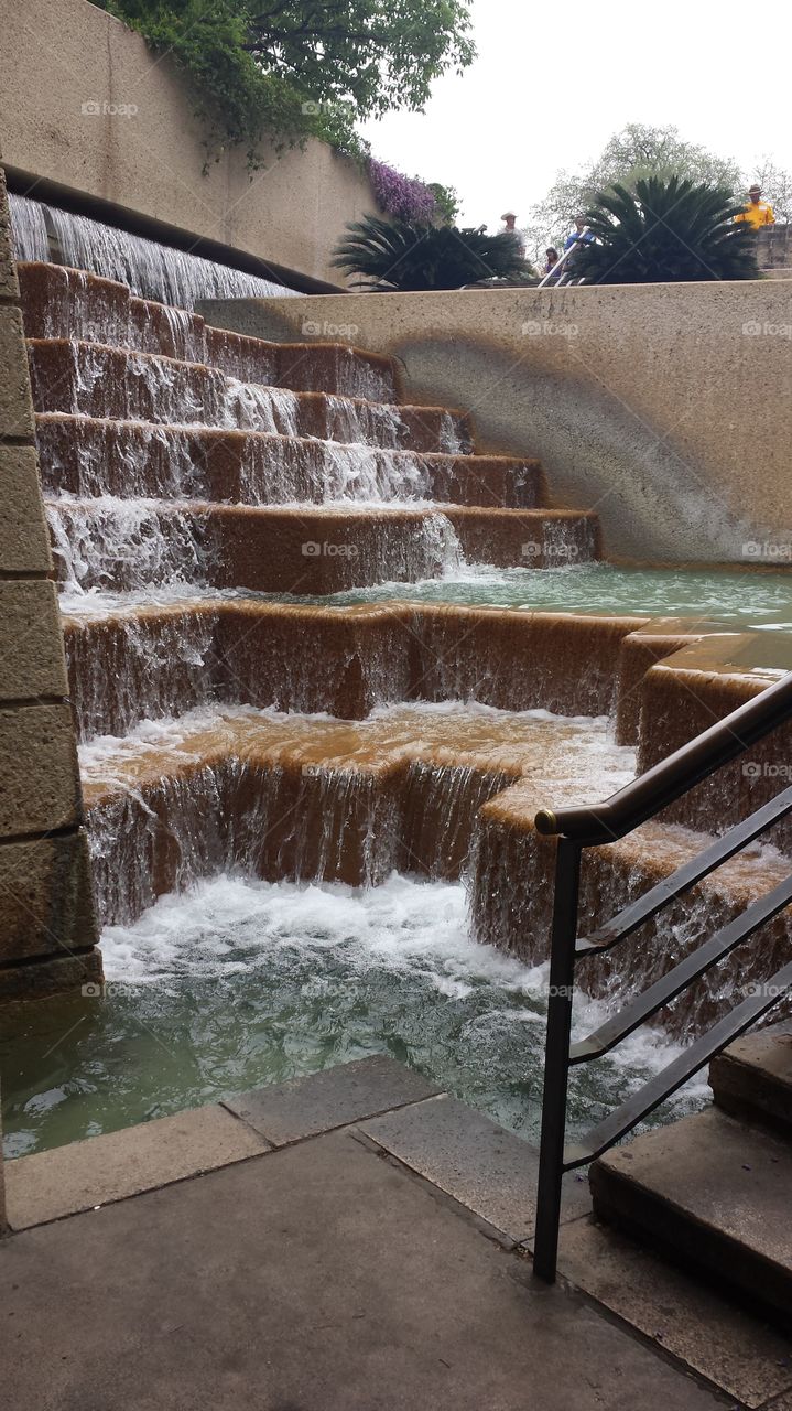 San Antonio water feature
