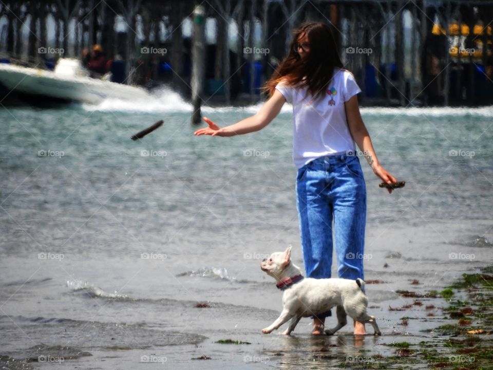 beach play