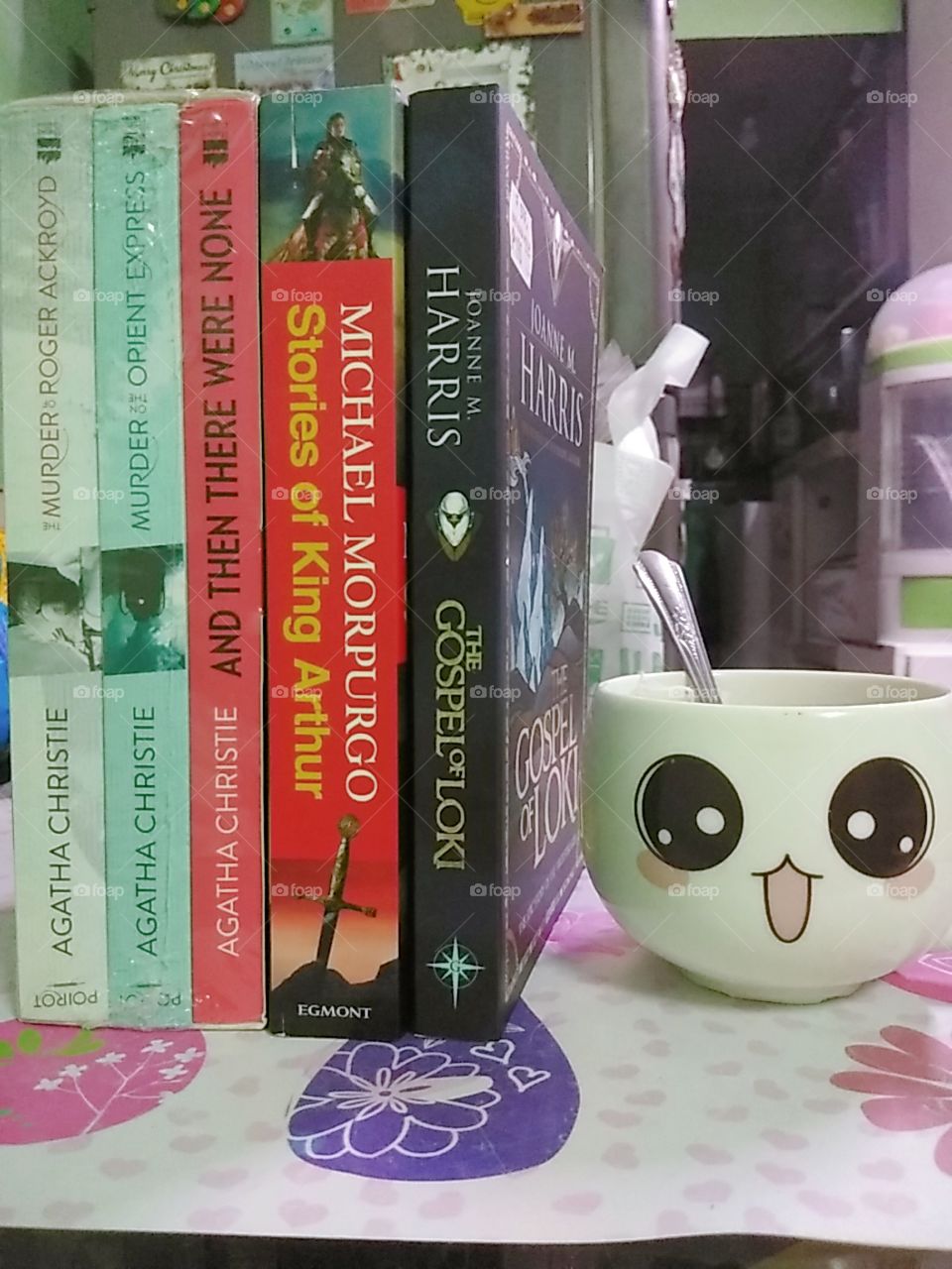 books with a side of tea