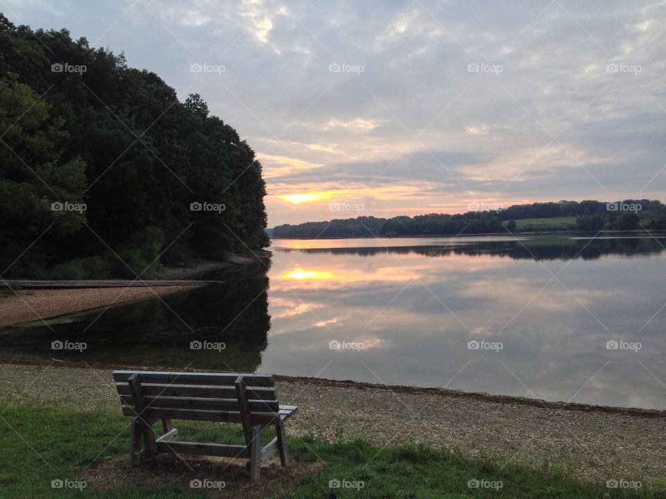 Sunrise at Lake Marburg