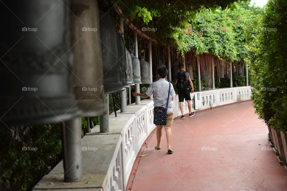 bells in Buddhist temple