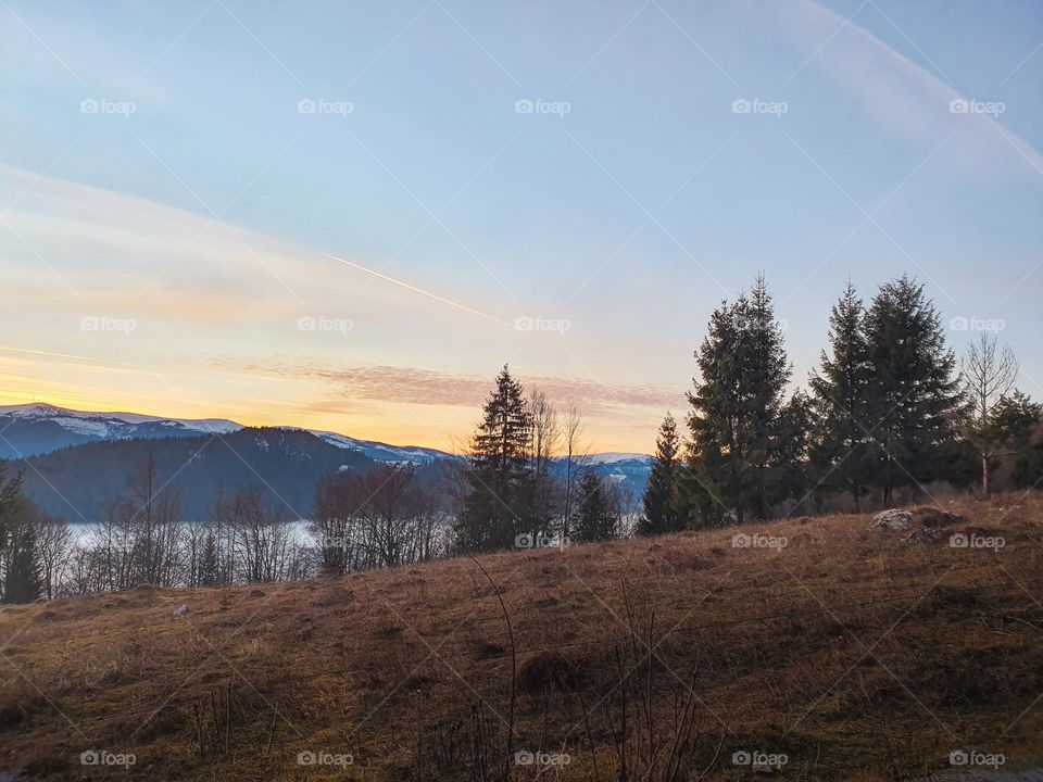 beautiful mountain view