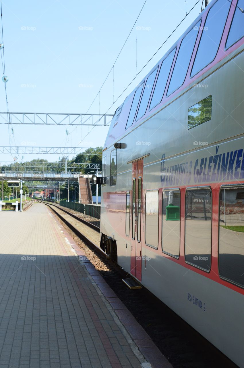 train in kaunas