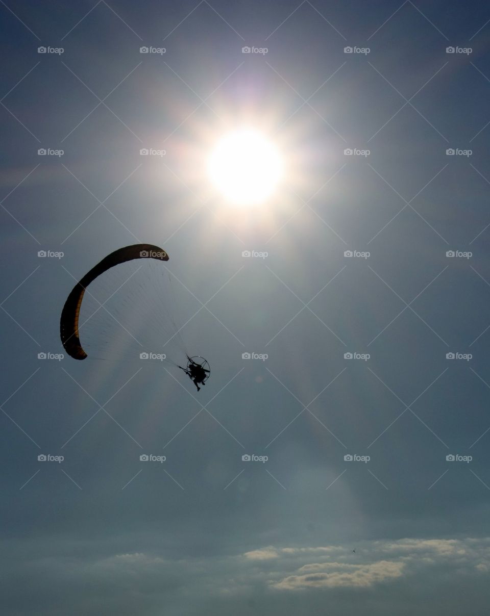 Paragliding to sun 1