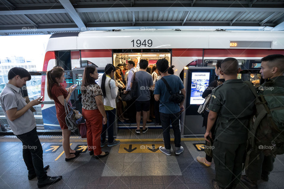 BTS public train station 