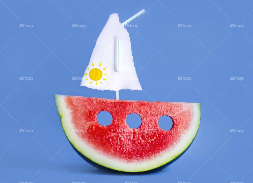 Watermelon boat