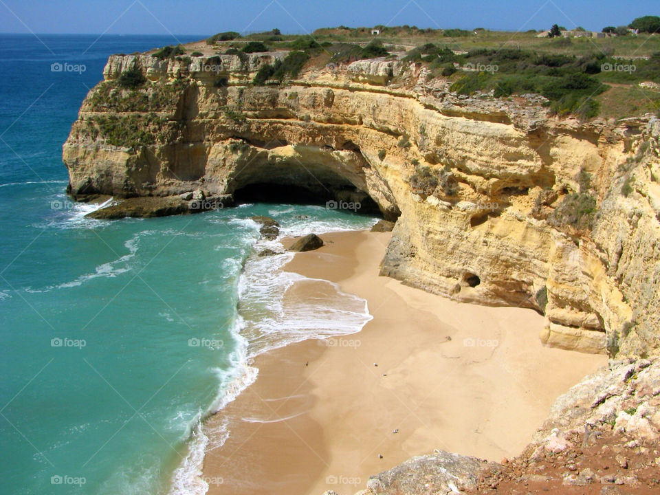 Algarve coast Portugal