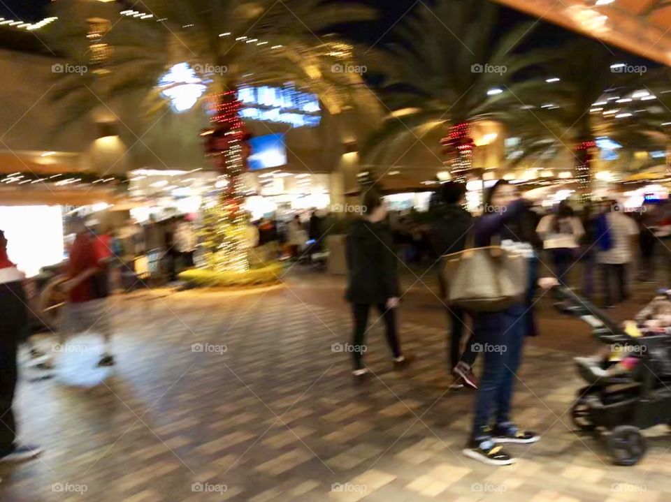 Shoppers at Citadel Outlet Mall on Black Friday onThanksgiving night.