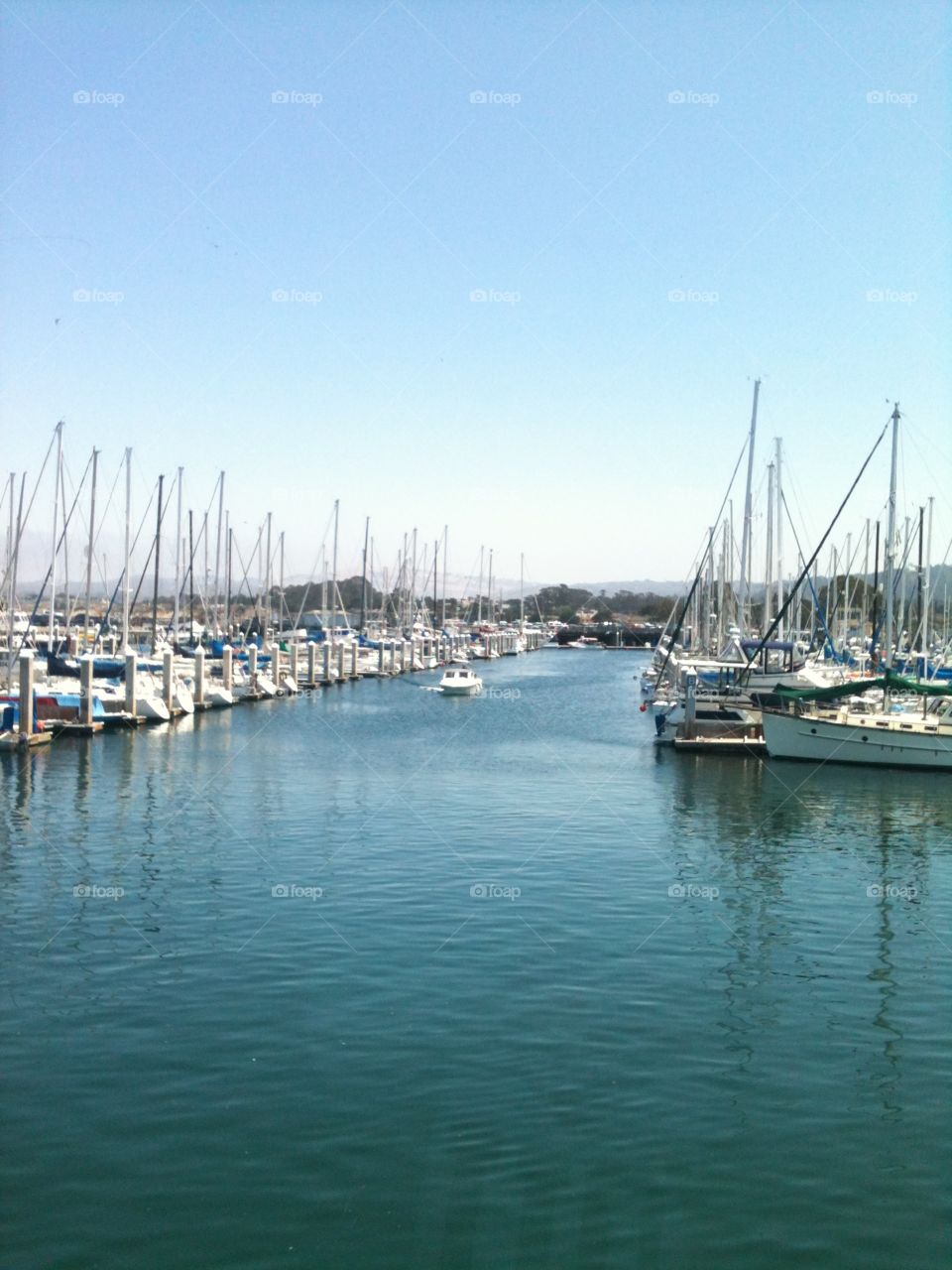 boats at Monterey, CA