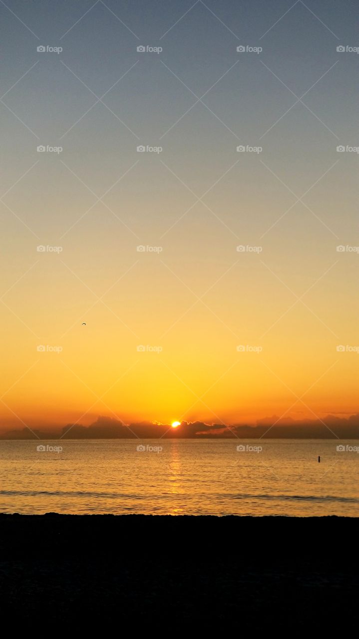 Beautiful sunrise at Fort Lauderdale beach April 2nd 2019