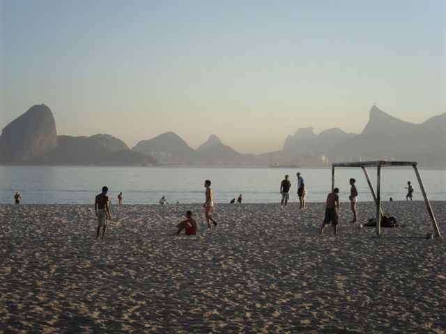 Soccer. soccer on the beach