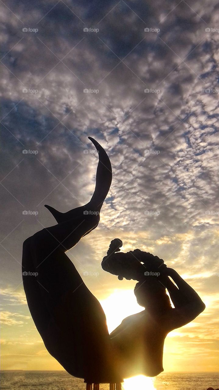 sunset whit the mermaid,mermaid,sunset,sunlight,sunshine,shining,sunrise,colorful,spring,nature,reflection,landscape,summer,colorful,siren,coast,ocean,beach,clouds,cloudy