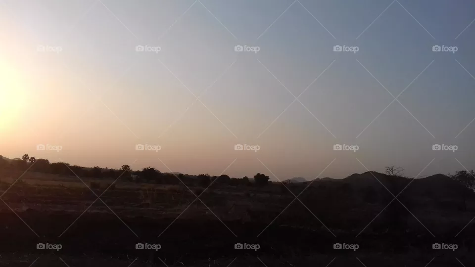 sun set